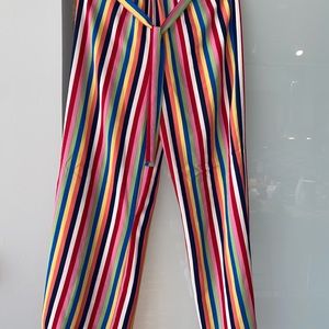 Rainbow multi-color Pants.